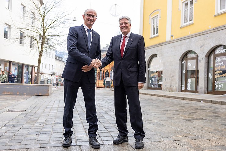 AUT, Lienz, Gemeinsames Treffen der Regierungen von Tirol und Kärnten