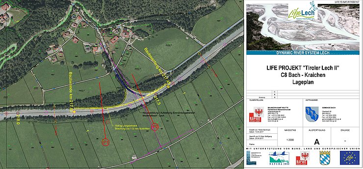 © Land Tirol/Reiter Übersicht über die Bauarbeiten