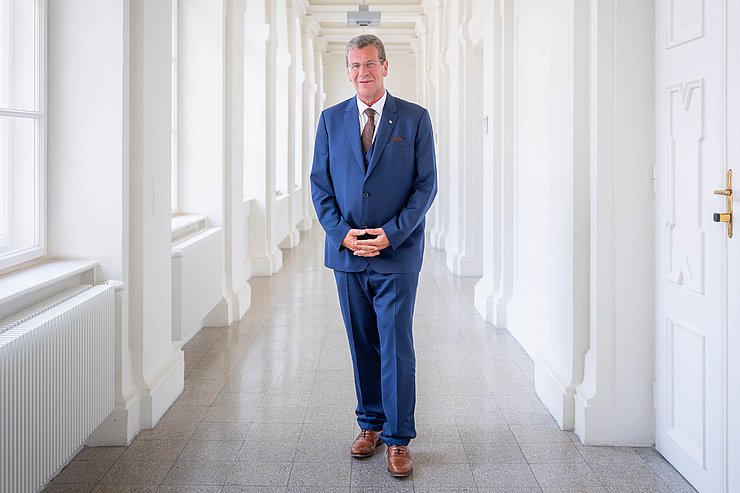 Landtagspräsident Jakob Wolf