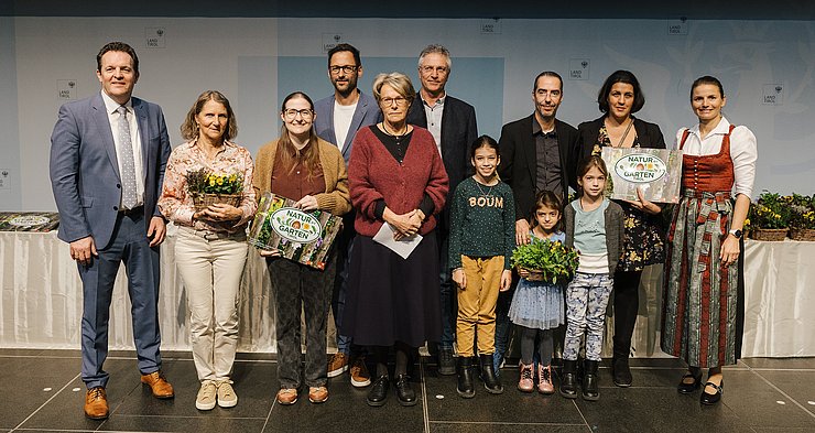 Die Ausgezeichneten aus dem Bezirk Innsbruck-Land (Stubaital und Wipptal) sind zu sehen.