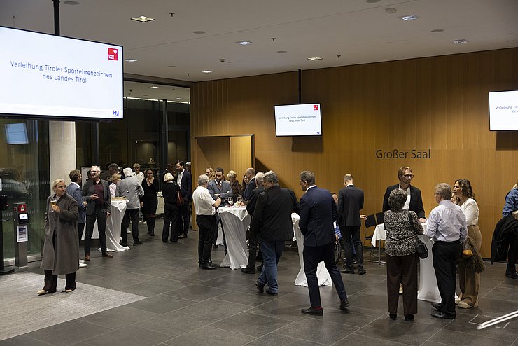 © Land Tirol/W9 Mario Webhofer Impressionen Festakt Verleihung Tiroler Sportehrenzeichen 03. November 2025