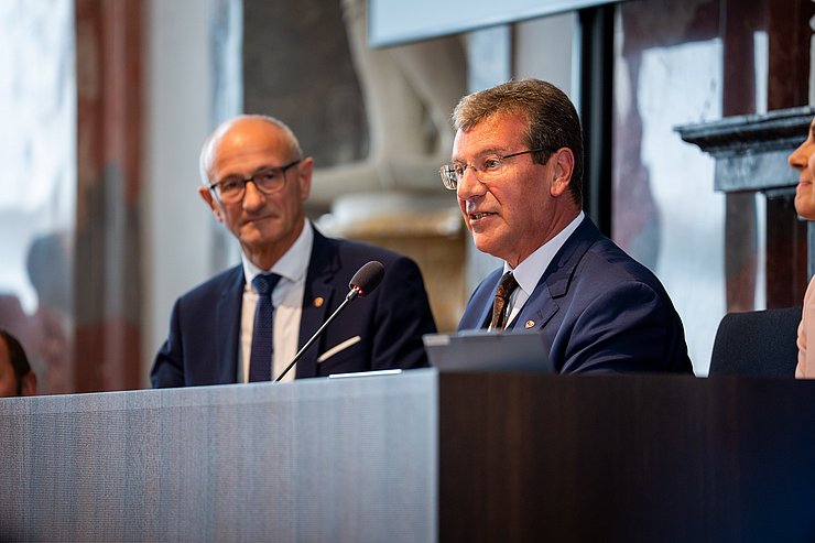 © Tiroler Landtag/Christanell LTP Jakob Wolf am Vorsitz