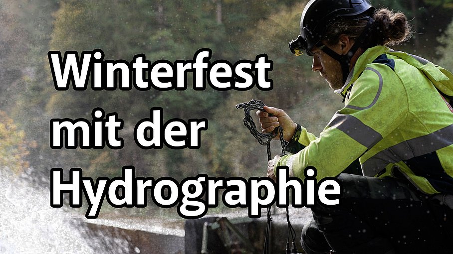 Hydrographie Winterfest.