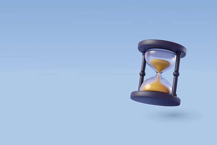 3d,Icon,Of,Sandglass,,Time,And,History,Concept.,Eps,10