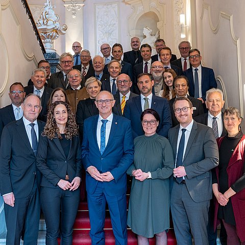 LH Mattle lud Consularisches Corps zum Neujahrsempfang