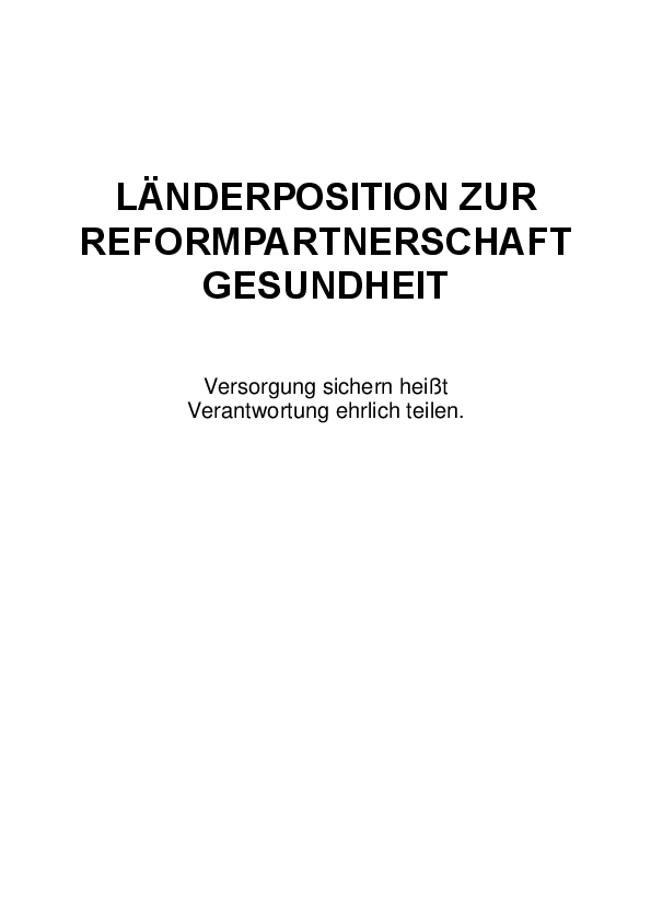 © Land Tirol Reformpapier