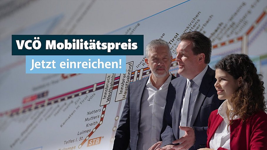 © Land Tirol/Rauch VCÖ Mobilitätspreis 2024