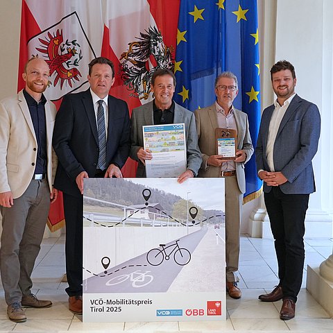 VCÖ-Mobilitätspreis Tirol 2025 