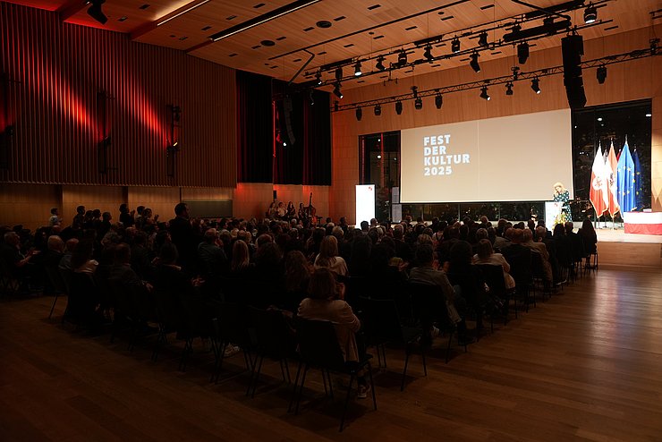 Auch heuer ging das Fest der Kultur im Großen Saal im Innsbrucker Haus der Musik über die Bühne.