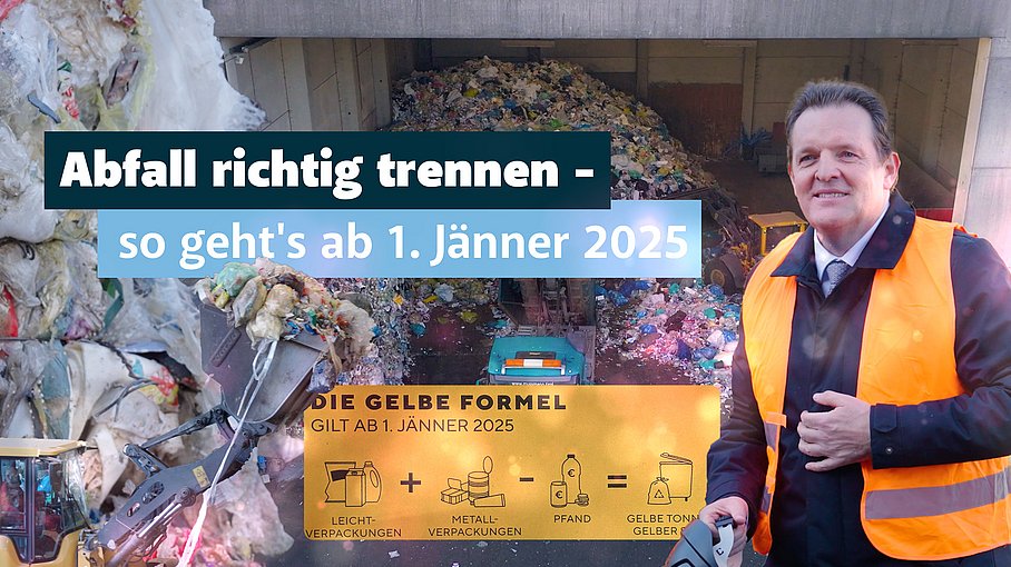 © Land Tirol/Raggl Abfall richtig trennen - so geht's ab 1. Jänner 2025