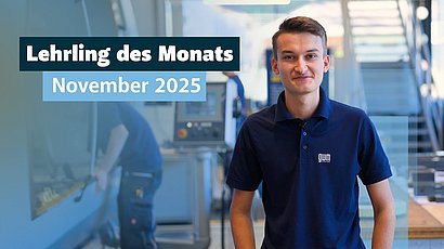 Lehrling des Monats November 2025